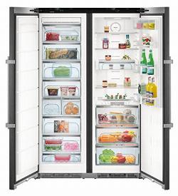 Liebherr sbsbs 8673  Kühlschrank mit Gefrierfach -  

						   doppeltür - 

						freistehend  

						