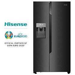Hisense RS694 N4TF2  Kühlschrank mit Gefrierfach -  

						   doppeltür - 

						freistehend  

						- mit Eiscrusher