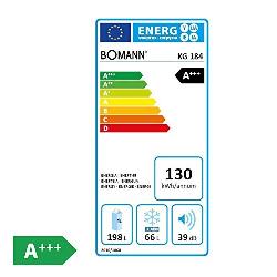 Bomann KG 184  Kühlschrank mit Gefrierfach -  

						  groß -  

						freistehend  

						