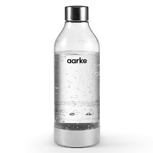 Kunststoff-Flasche mit Edelstahlboden